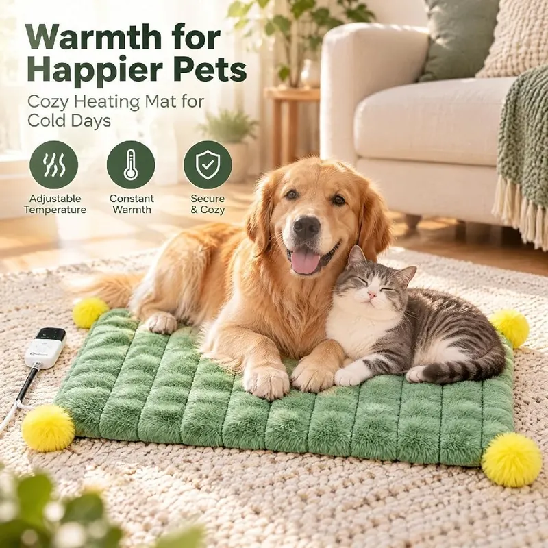 15.7×23.6in Soft Dog & Cat Heating Pad – product photo 2 of 6