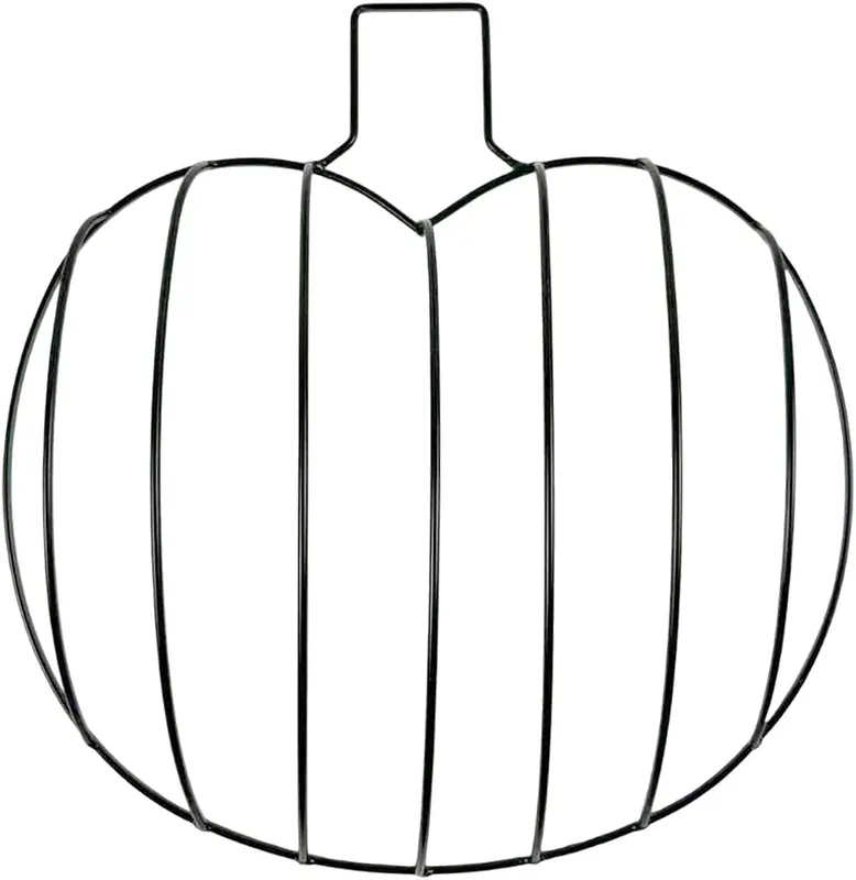 2 Pcs 12″X12″ Large Sturdy Fall Pumpkin in Black