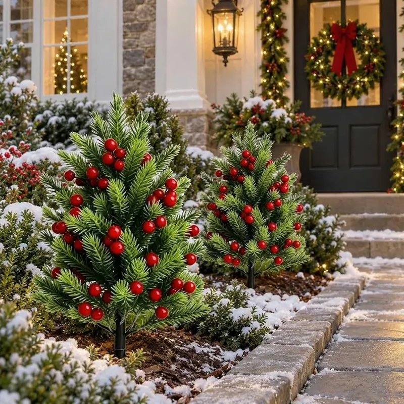 Generic 23 Inch Berry Christmas Tree Stakes – product photo 5 of 7