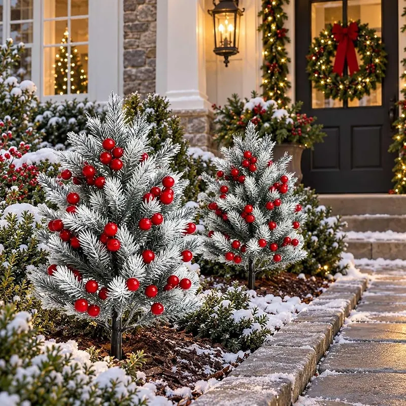 Generic 23 Inch Berry Christmas Tree Stakes – product photo 6 of 7
