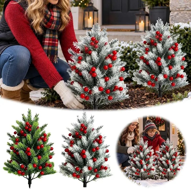 Generic 23 Inch Berry Christmas Tree Stakes – product photo 7 of 7