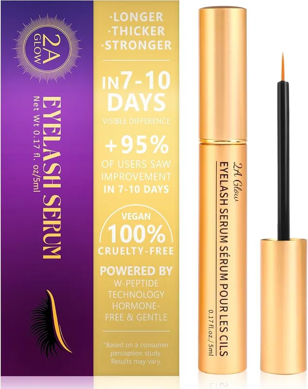 2A GLOW Lash Serum for Eyelash Growth