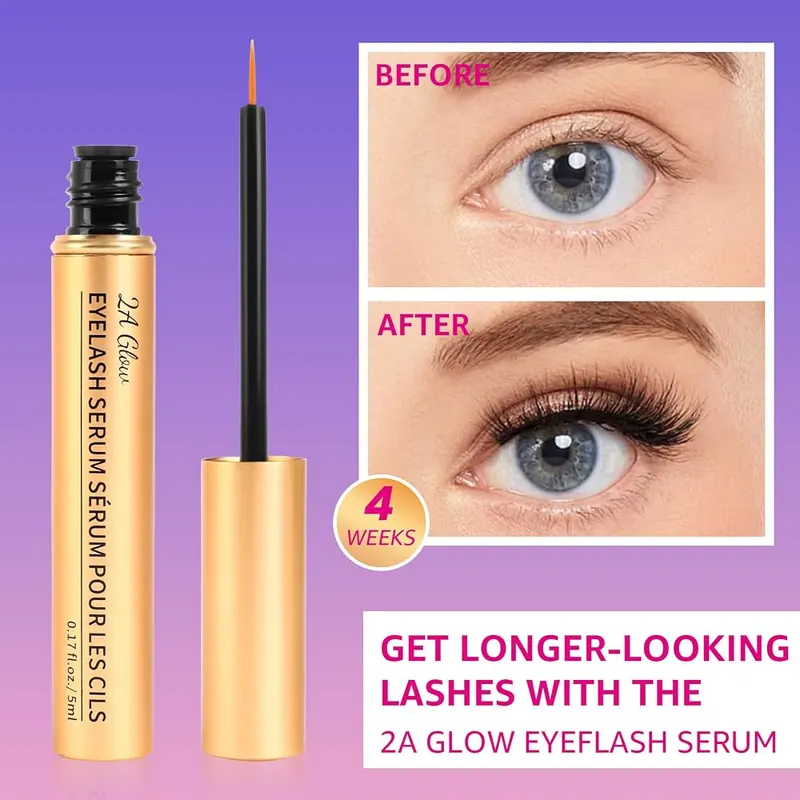 2A GLOW Lash Serum for Eyelash Growth – Peptide infused nourishing formula