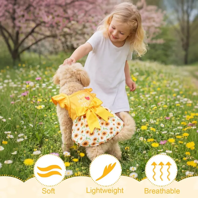 Abbylike 5 Pcs Dog Dresses – product photo 4 of 7