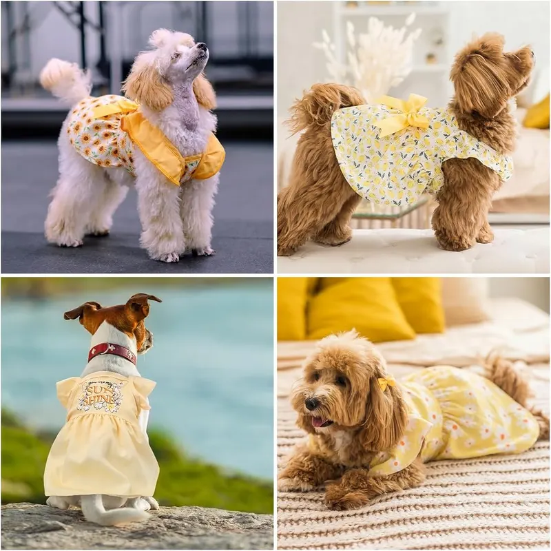 Abbylike 5 Pcs Dog Dresses – product photo 6 of 7