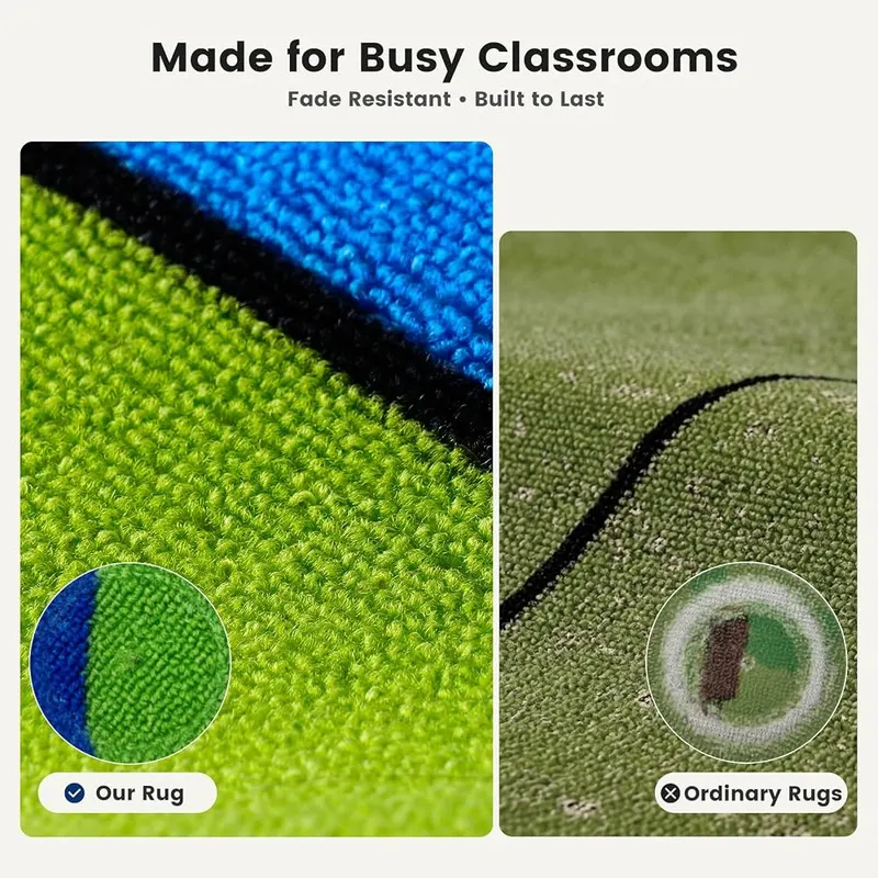 ABCarpet Number Classroom Rug – product photo 8 of 9