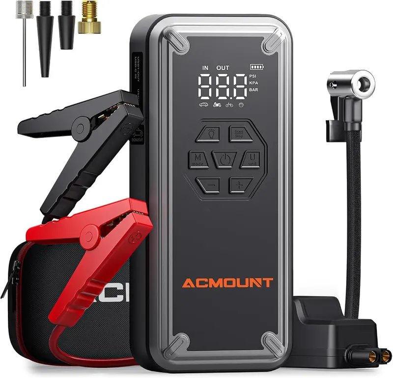 ACMOUNT W160 5000A Jump Starter in Silver