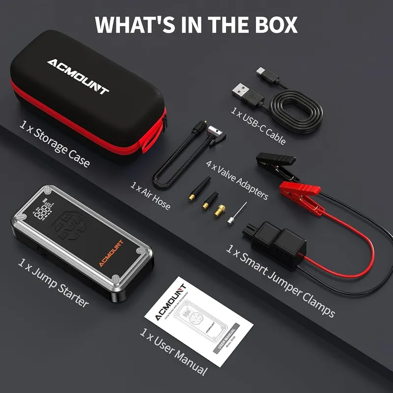 ACMOUNT W160 5000A Jump Starter – product photo 9 of 9