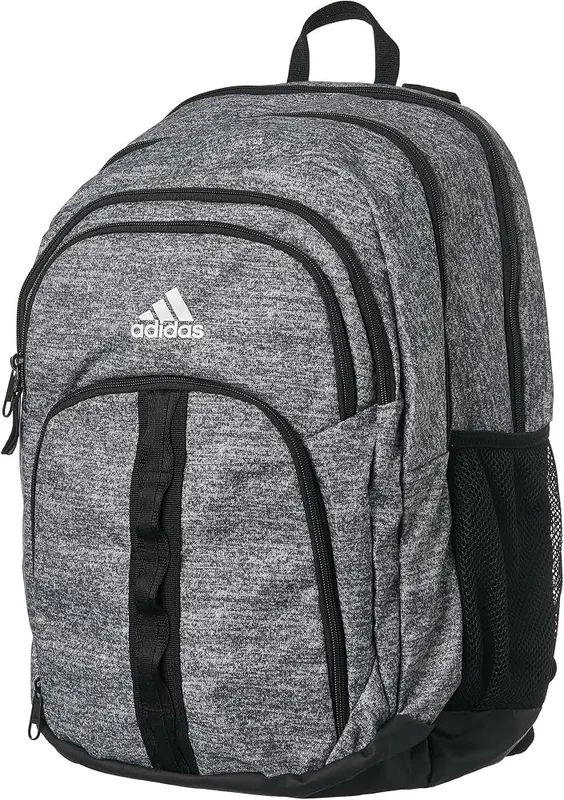 adidas Prime 6 School Backpack – Wipe-able lining for easy spot cleaning with soap