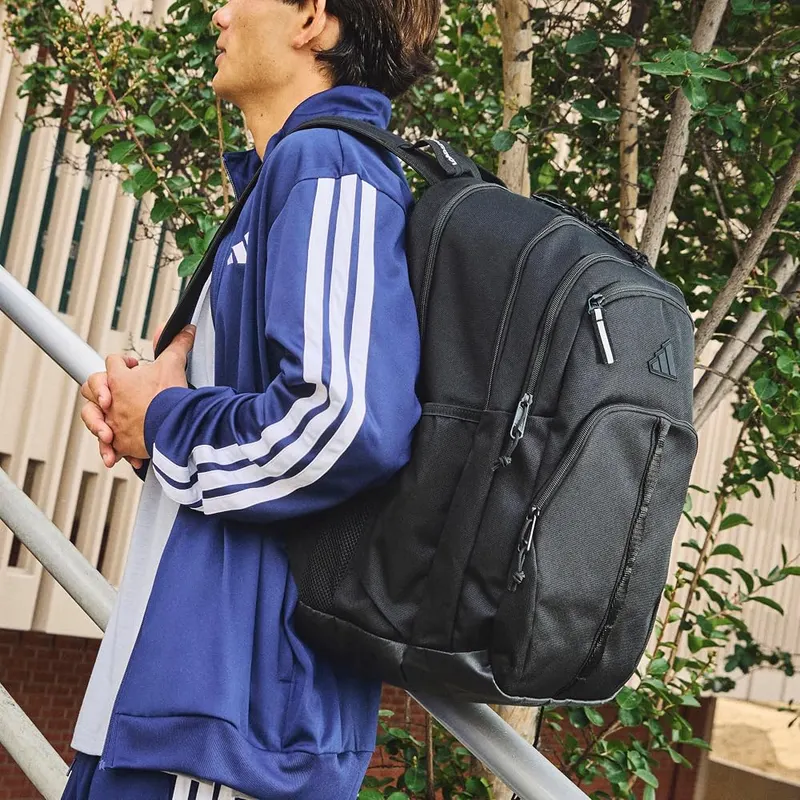 adidas Prime School Backpack 37L 17-In – LoadSpring shoulder straps help ease the weight, making
