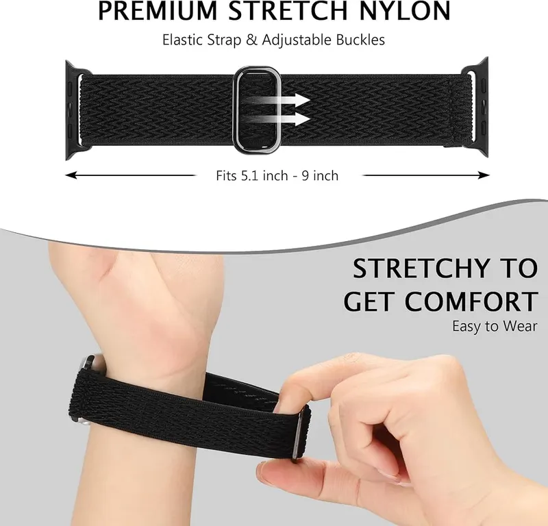 Aegce Stretchy Sport Band Compatible – Adjustable Size for Wrist