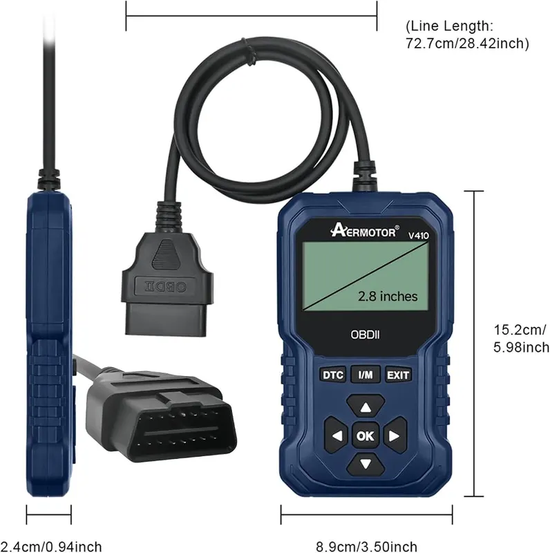AERMOTOR OBD2 Scanner O2 – product photo 9 of 9