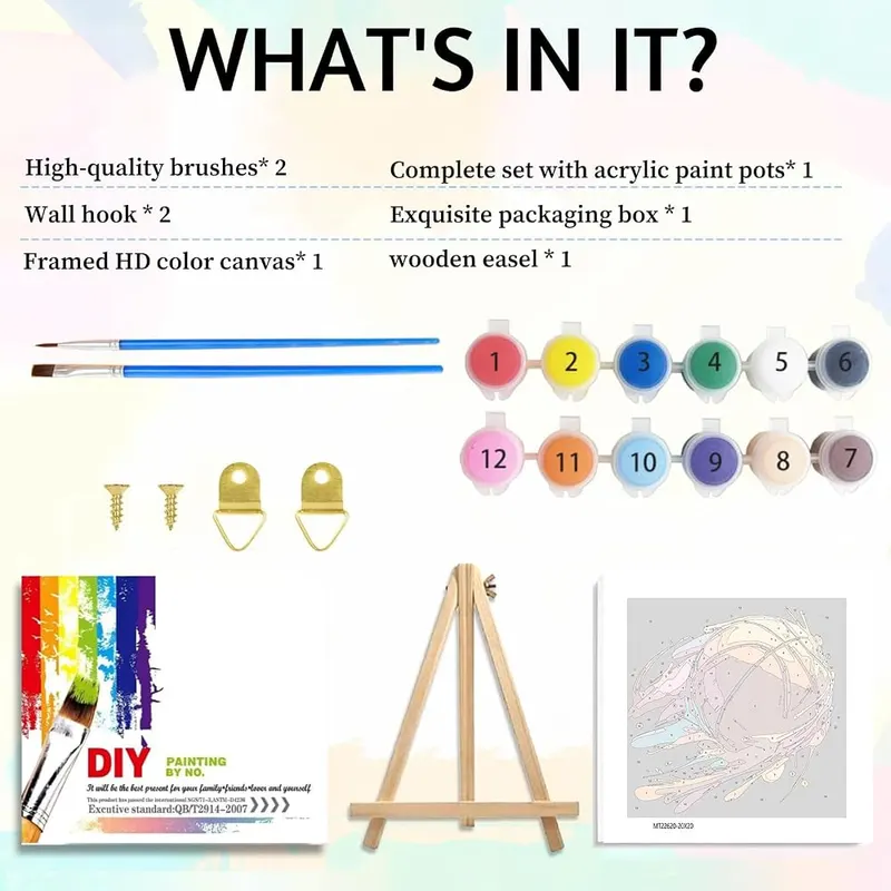 Aestalrcus Paint by Numbers Kit style-7 – Value-Packed Art Kit