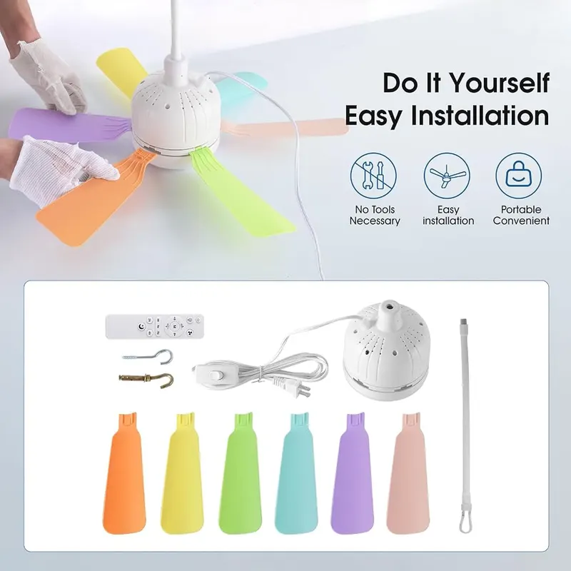 AHAWILL Outdoor Ceiling Fans – Three color temperatures