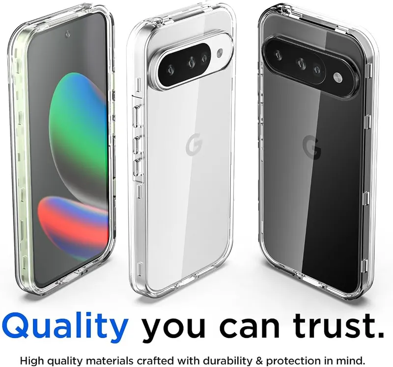 AICase for Google Pixel 10/10 Pro Clear – Multi-Layer Defense and Secure Grip