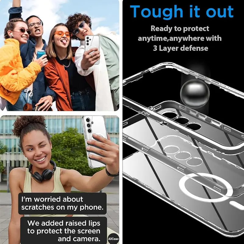 AICase for Samsung Galaxy S25 Plus Case S25+Plus – product photo 3 of 7