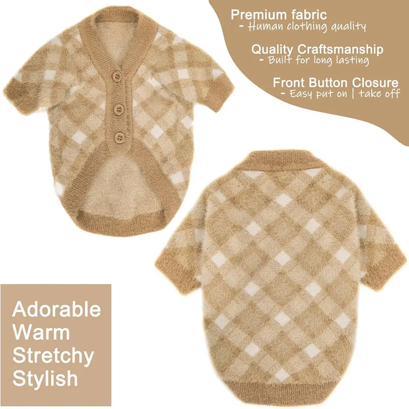 Algudbilt Deluxe Dog & Cat Winter Clothes – Check Our Size Chart Before Ordering