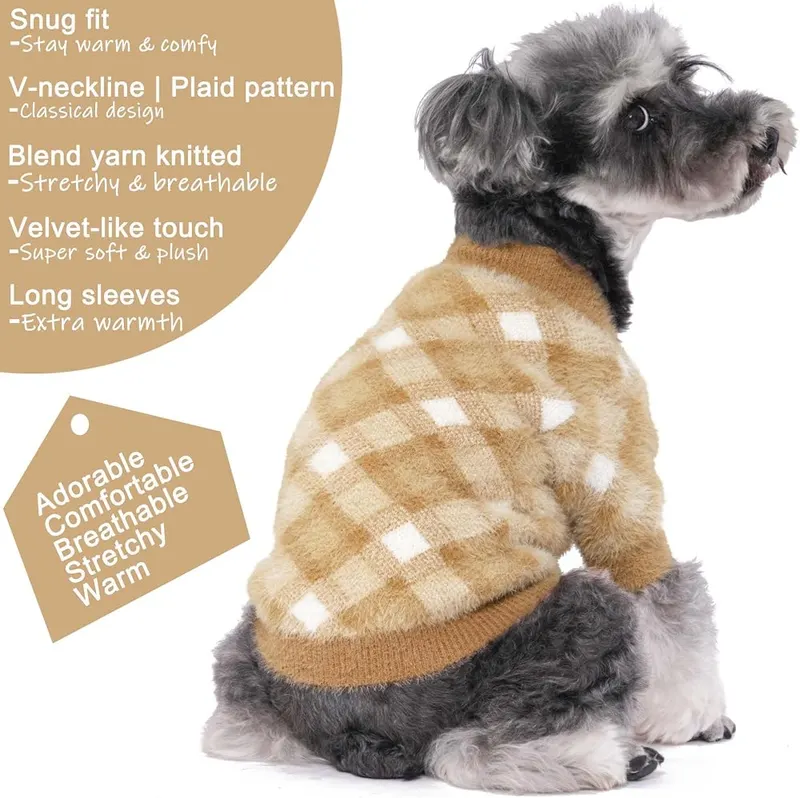 Algudbilt Deluxe Dog & Cat Winter Clothes – A Real Deluxe Dog Sweater for Your Furry Babies