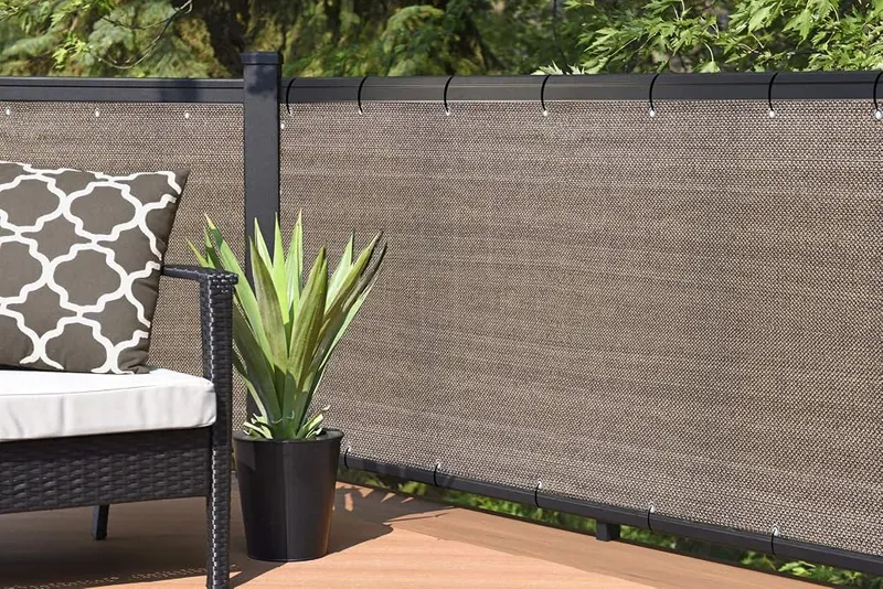 Alion Home Elegant Privacy Screen – Visibility & Uv Blockage Up to 90%