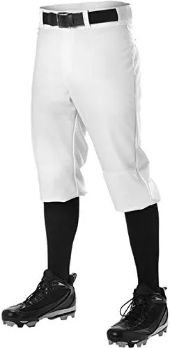 Alleson Athletic Baseball Knicker Pant White – 100% Double Knit 12 Oz