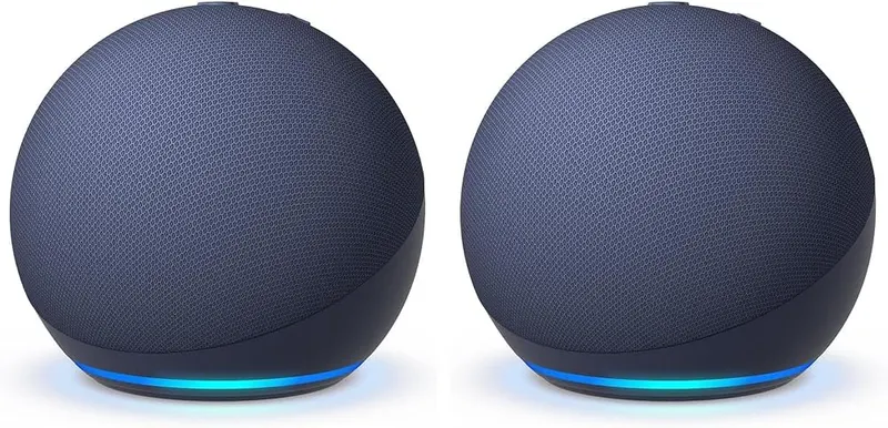 Amazon Echo Dot in Deep Sea Blue