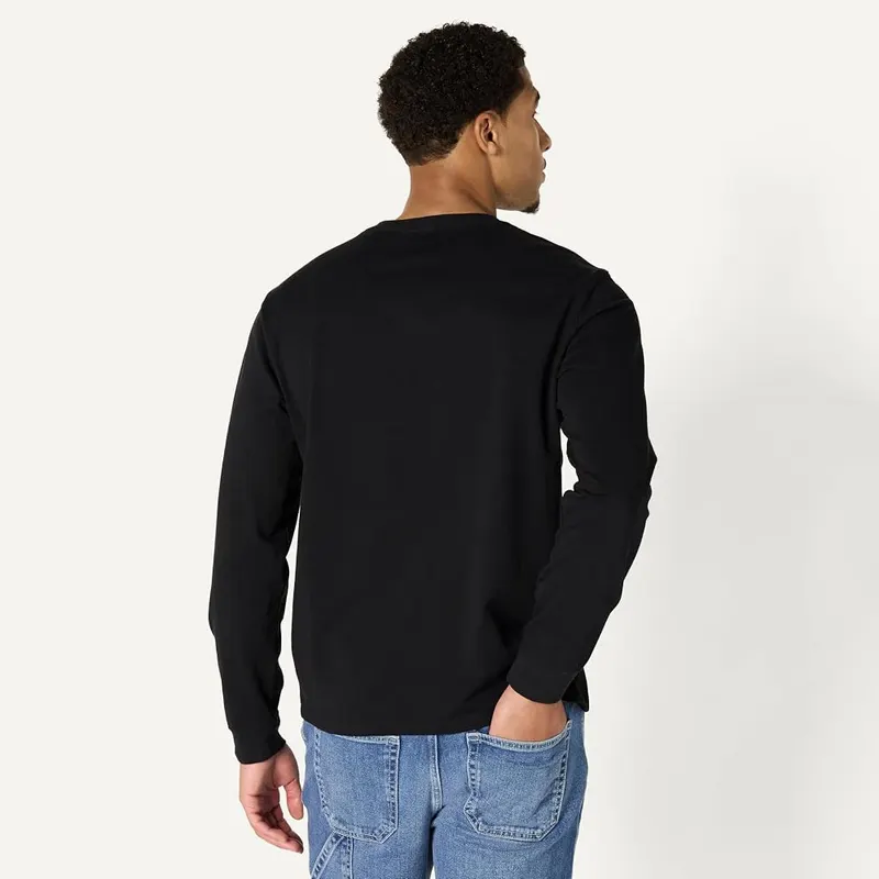 Amazon Essentials Men’s Relaxed Fit Long Sleeve Cotton – Relaxed Fit