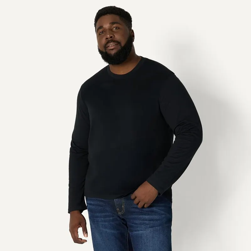 Amazon Essentials Men’s Relaxed Fit Long Sleeve Cotton – product photo 7 of 8