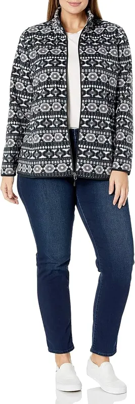 Amazon Essentials Women’s Classic-Fit Full-Zip Polar Soft Fleece – product photo 5 of 7