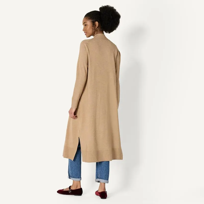 Amazon Essentials Women’s Regular-Fit Lightweight Soft Duster Length – Regular Fit