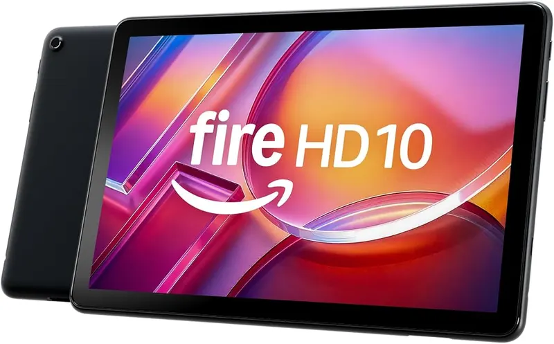 Amazon Fire HD 10 tablet in Black