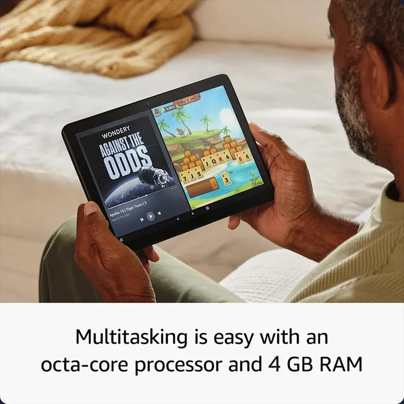 Amazon Fire HD 10 tablet – High-def entertainment — A 10