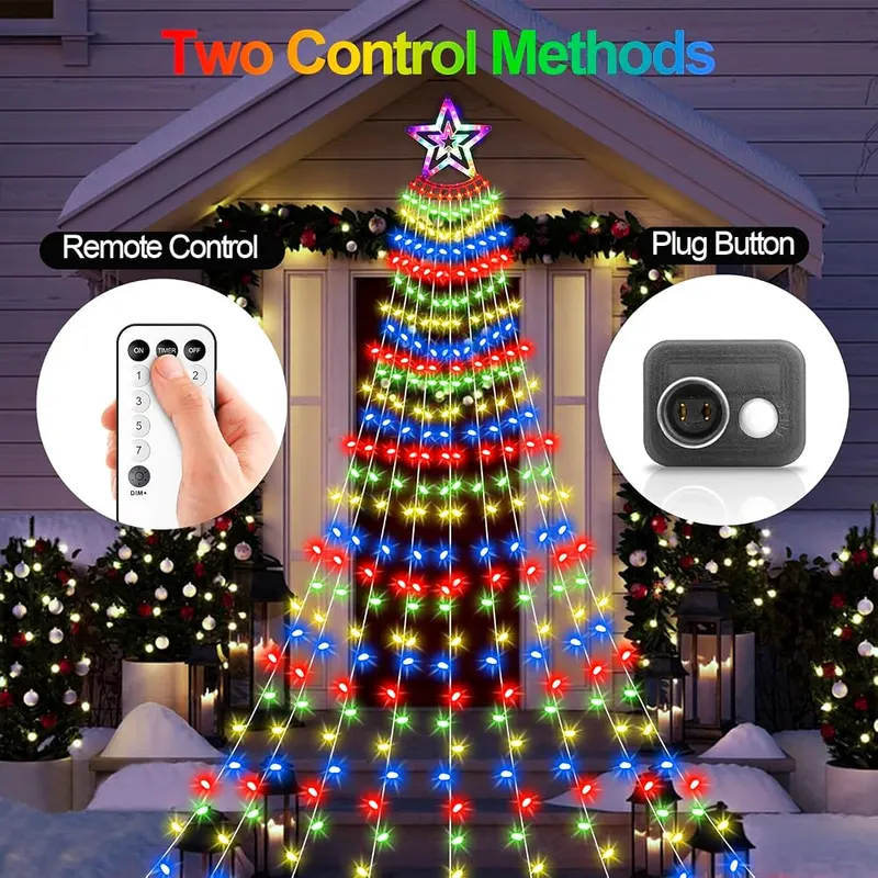 AMIPEPE Christmas Decorations Star Lights – product photo 2 of 7