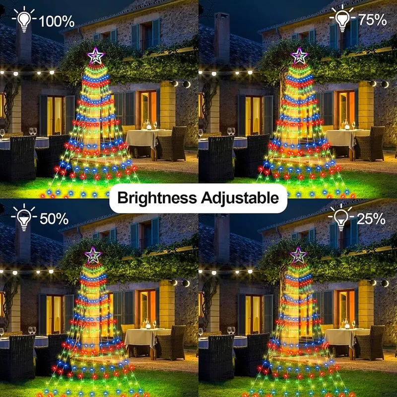 AMIPEPE Christmas Decorations Star Lights – product photo 6 of 7