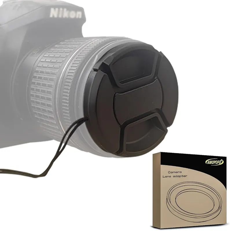 AMOPOFO 52mm Camera Lens Cap Compatible