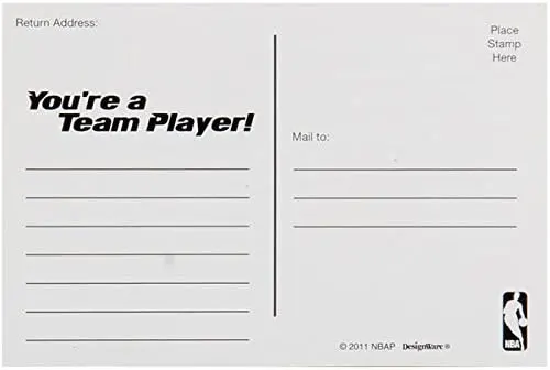 Amscan LA Lakers NBA Invitation & Thank – Durable Cardstock