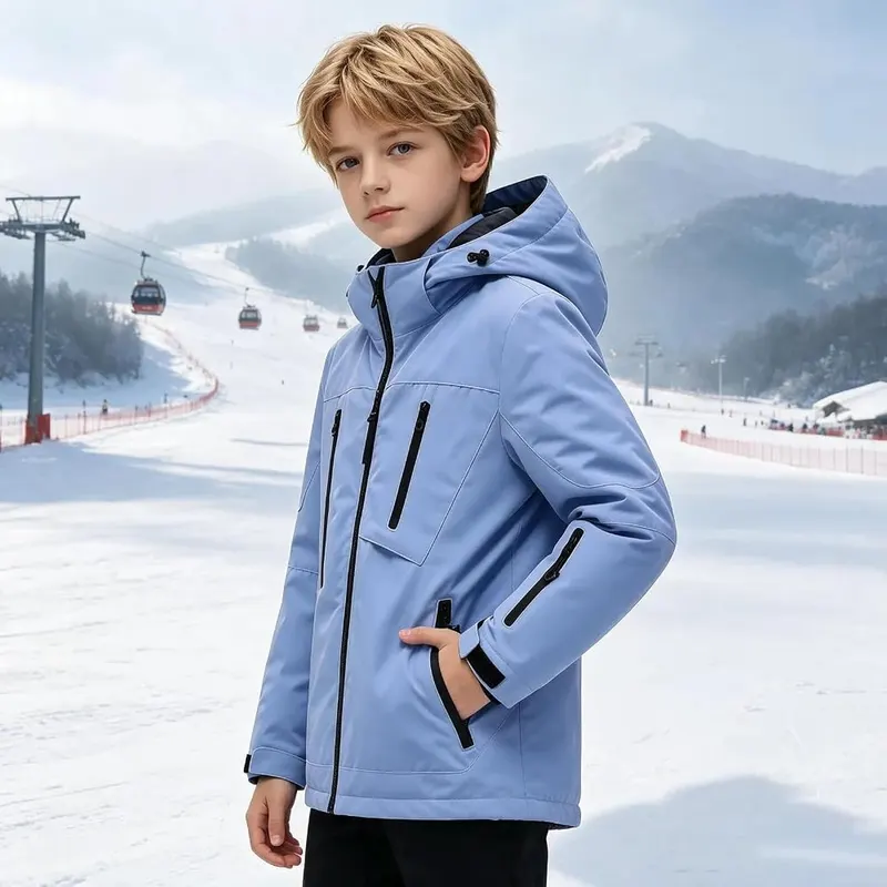 ANANASURF Kid’s Ski Jacket Winter Coat Boy’s – Warm insulation for cold weather