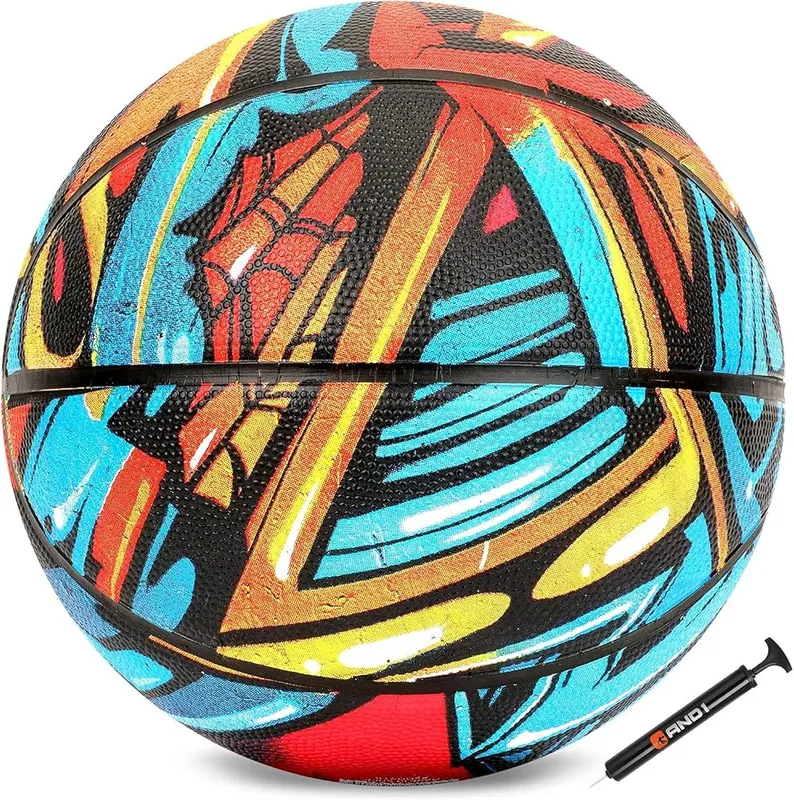 AND1 Supreme Grip Rubber Basketball – Official Size Ball