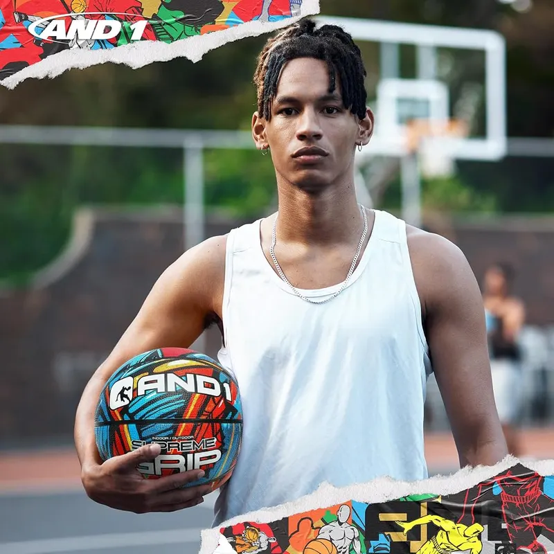 AND1 Supreme Grip Rubber Basketball – Play Anytime, Anywhere