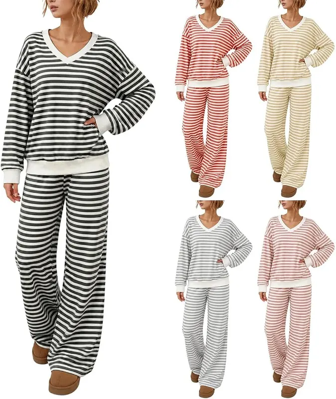 Aniywn Cozy Pajamas in Black