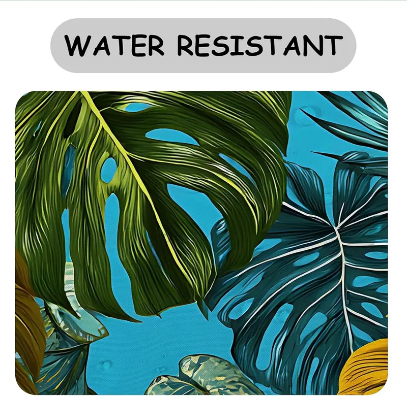 ANNA QUEEN Monstera Deliciosa Shower Curtain – product photo 6 of 8