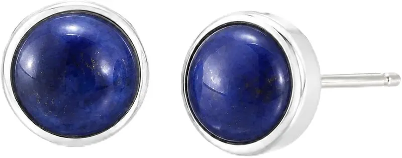 ANNIE WU Lapis Lazuli Stud Earrings