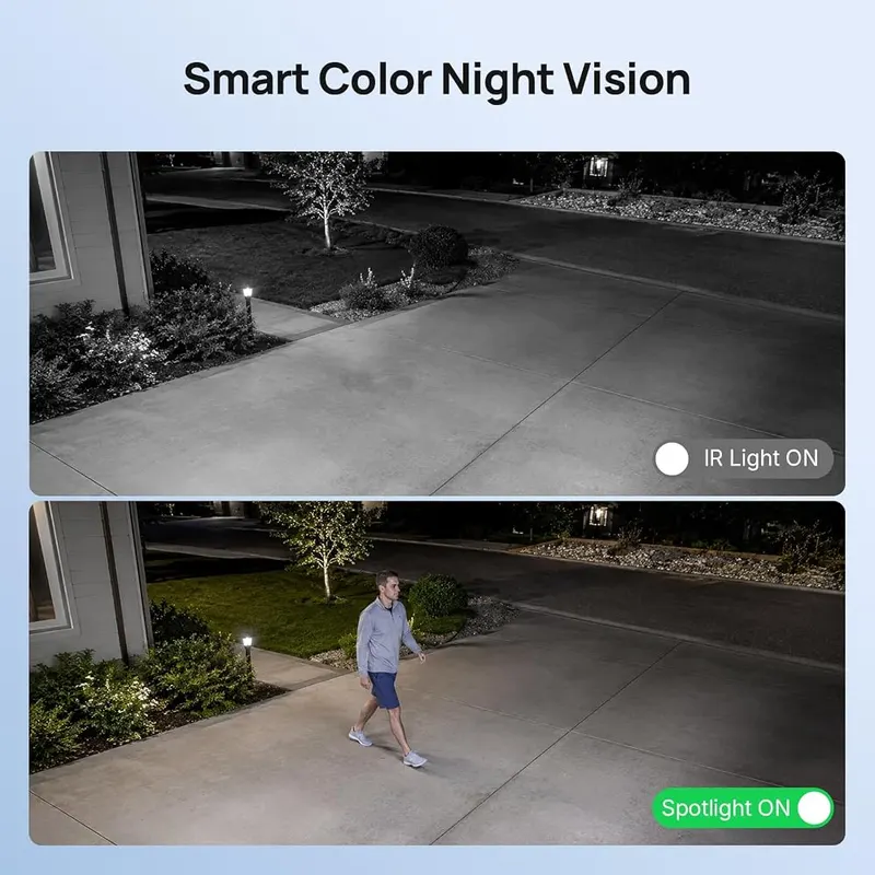 ANNKE 3K Wireless Security Camera Outdoor – Human Detection with Color Night Vision - AI
