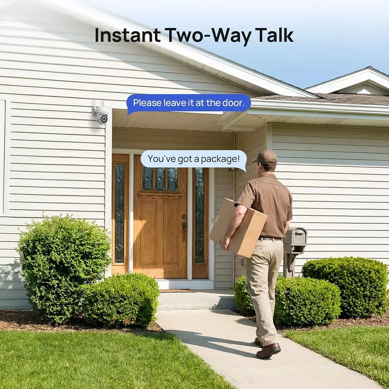 ANNKE 3K Wireless Security Camera Outdoor – Local Storage with 24/7 Recording - Add