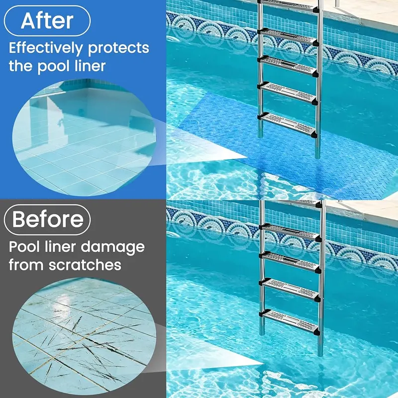 Aodaer Blue Swimming Pool Ladder Mat – Main purpose