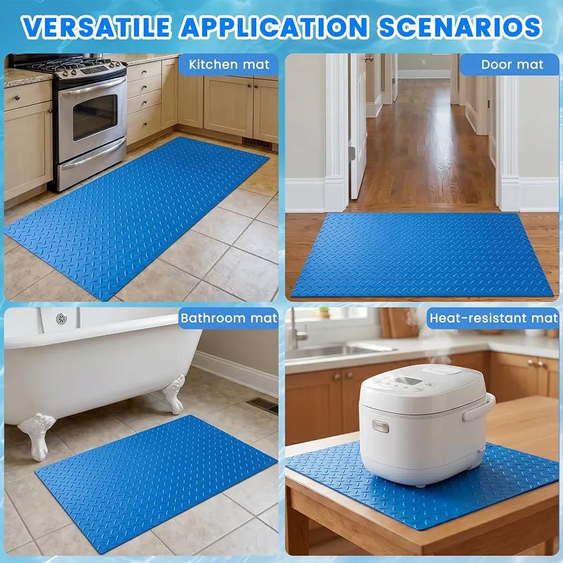 Aodaer Blue Swimming Pool Ladder Mat – product photo 7 of 7