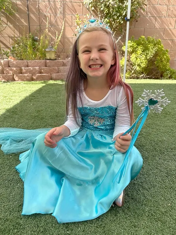 Aolliya Princess Dresses Blue – product photo 4 of 9