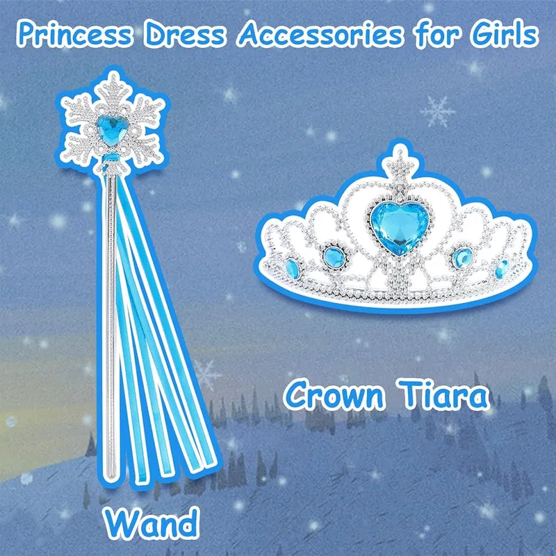 Aolliya Princess Dresses Blue – product photo 5 of 9