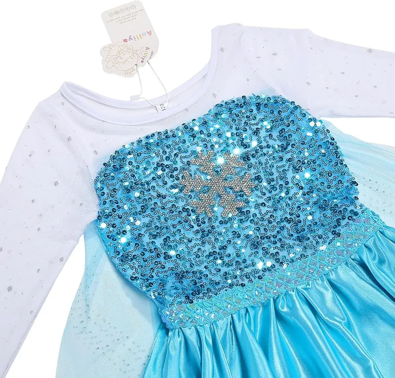 Aolliya Princess Dresses Blue – product photo 7 of 9