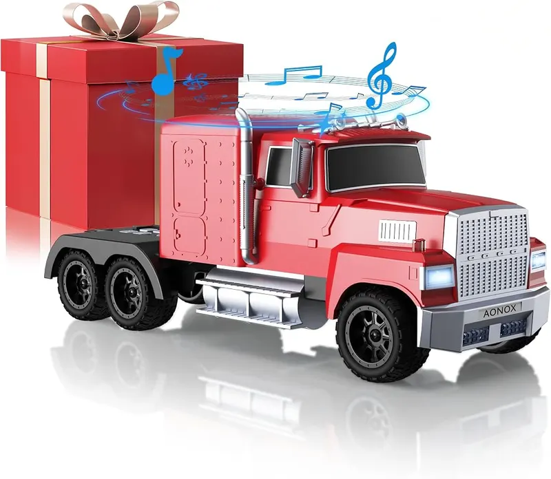 AONOX Truck Bluetooth Speaker in Red