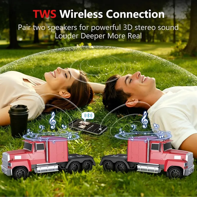 AONOX Truck Bluetooth Speaker – Bluetooth 5.4 connection